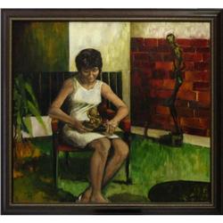 Sister Mary Krista Huhn Contemplation painting #2392538