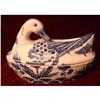 Image 1 : CHINESE EXPORT BLUE AND WHITE DUCK TUREEN #2392648