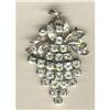 Image 1 : Retro 4 Carat  Diamond Cluster Pendant  #2392704