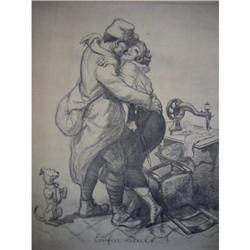 Original Willette 1915 Poster - Enfins Seuls #2392709