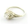 Image 1 : Nouveau 0.80ct Diamond in 14k Filigree Ring #2392744