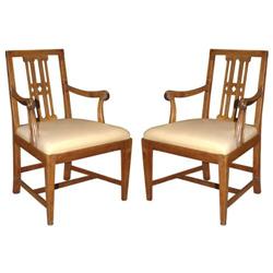 Pair of Sheraton Armchairs #2392828