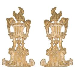 Neoclassical Painted and Parcel Gilt #2392831