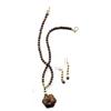 Image 1 : Stone and Coral with 14kt finding     and #2392850
