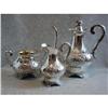 Image 1 : Swedish Sterling Silver Coffee Set Rococo Style#2392865