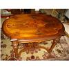 Image 1 : Antique French Marquetry Library Table! #2393022