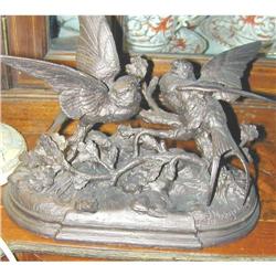 Moigniez Bronze Bird Sculpture #2393066