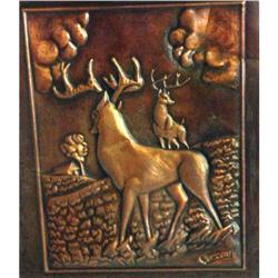 Copper picture Elk #2399856