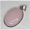 Image 1 : #14-NATURAL PINK ROSE QUARTZ PENDANT