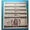Image 1 : 16)  LOT OF 5 STATE OF ERITREA 1 NAKFA BANK-