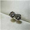 Image 2 : BZ604-53 14K  CZ EARRINGS