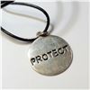 Image 2 : BZ604-59 SILVER "PROTECT" NECKLACE