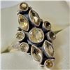 Image 2 : BZ604-81 SILVER LEMON QUARTZ RING