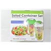 Image 1 : SET OF 2 SALAD TO GO CONTAINERS