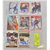 Image 1 : 7 AUTOGRAPHED PHILADELPHIA FLYERS NHL HOCKEY CARDS