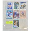 Image 1 : 7 AUTOGRAPHED TORONTO MAPLE LEAFS HOCKEY CARDS