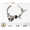 Image 1 : NEW BANGLE BRACELET BLACK BUTTERFLY