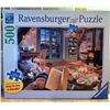 Image 1 : 1)  500 PC FACTORY SEALED PUZZLE CALLED "COZY