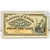 Image 2 : 1900 & 1923 SHINPLASTER 25 CENT NOTES