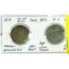 Image 1 : 1814 MARSHAL WELLINGTON & 1852 UPPER CANADA