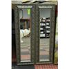 Image 1 : PAIR OF SHOWHOME DECOR MIRRORS, 11" X 36" EACH