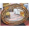 Image 1 : BOMBAY CO. LARGE CLASSIC GOLD FRAMED OVAL