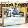 Image 1 : GOLD TONE CARVED STYLE MIRROR APPROX 21" X 28"