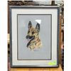 Image 1 : FRAMED GERMAN SHEPARD WALL ART