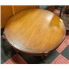 Image 2 : ROUND COFFEE TABLE APPROX H-15.5" DIAMETER-36.5"