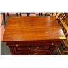Image 2 : WOODEN BEDSIDE TABLE W/ DRAWERS