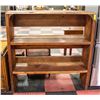 Image 1 : KILN DRIED BARN WOOD 3 TIER SHELF 46" X 14" X 49"
