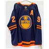 Image 2 : LEON DRAISAITL #29  ALTERNATE BLUE OILERS ADIDAS