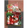 Image 1 : BOX OF NEW CHRISTMAS WRAPPING ITEMS