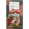 Image 1 : BOX OF NEW CHRISTMAS WRAPPING ITEMS