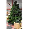 Image 1 : 6 FOOT NOMA CHRISTMAS TREE SOLD WITH LIGHTS.