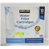 Image 1 : NEW KIRKLAND 10 WATER FILTER CARTRIDGES