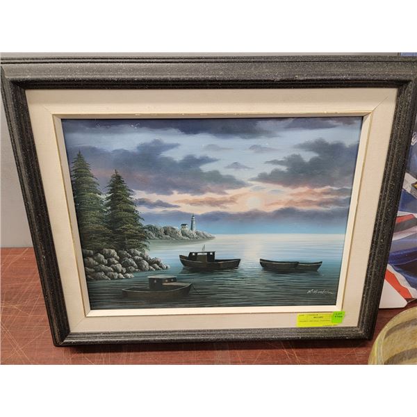 FRAMED ORIGINAL PAINTING