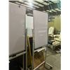 Image 2 : 4 PORTABLE STANDING WHITEBOARDS, SANDWICH CHALKBOARD AND CORKBOARD