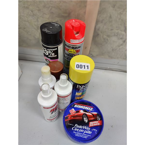 Rust remover and Car Wax