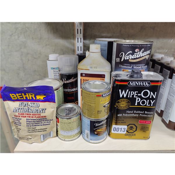 Wood Finishing Supplies