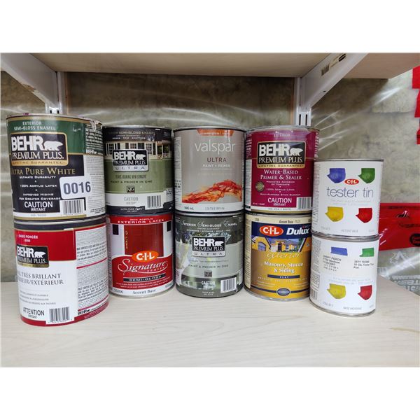 Indoor & Outdoor Paint