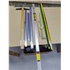Image 1 : Metal Rulers, Drafting T Square and Drawing Bows
