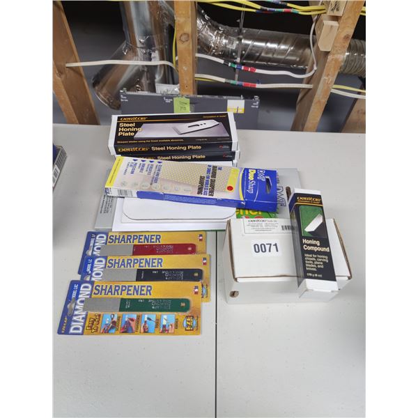 Honing and sharpening set