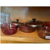 Image 3 : Retro Glass Cookware Set
