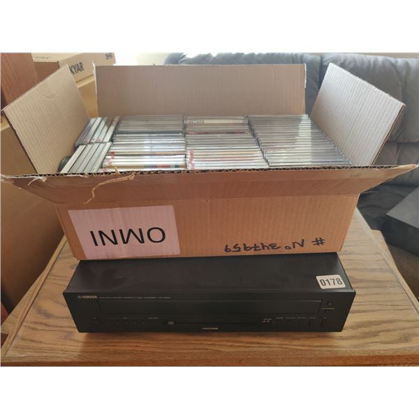 Yamaha CD Changer with CD Collection