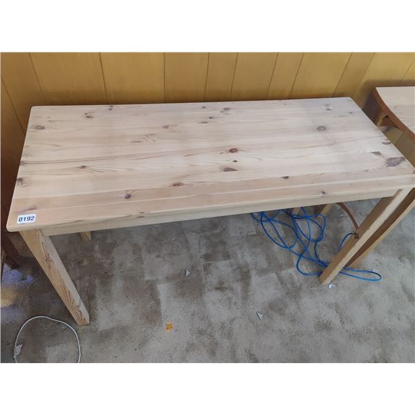 Handmade Wooden Table