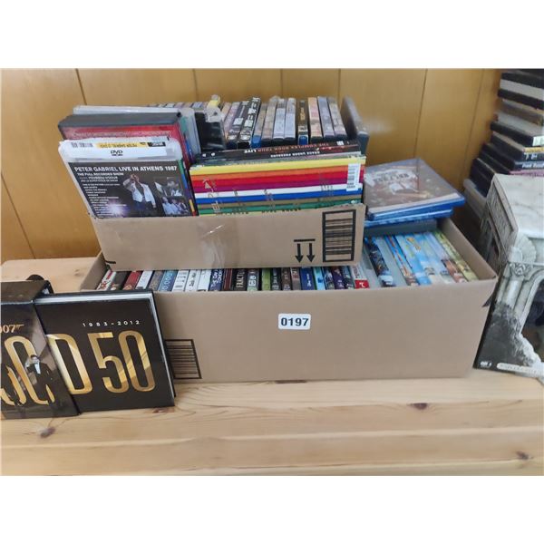 DVD & Bluray Collection + James Bond Collection & LOTR Collector Set