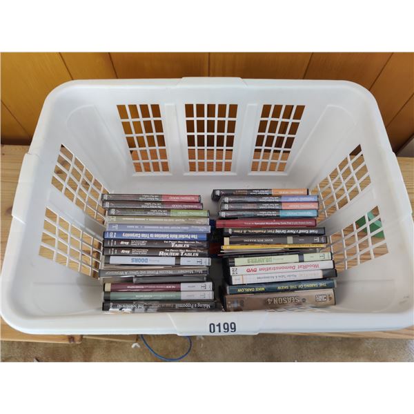 Woodworking DVD Collection & Magazines