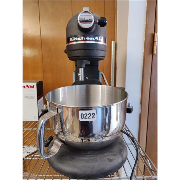 KitchenAId Stand Mixer with Attachments and Accessories