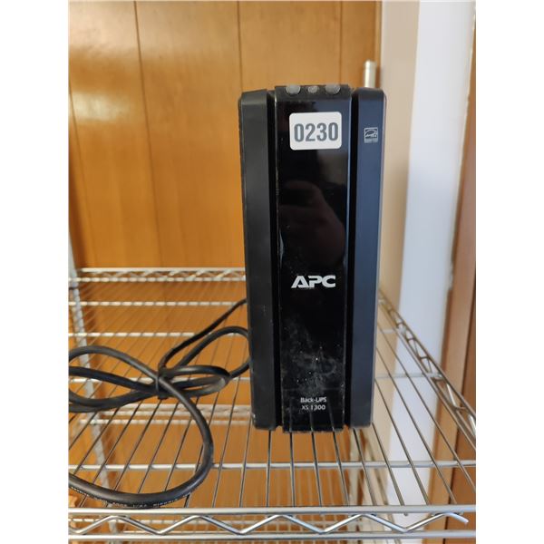 APC Battery Back UPS and Surge Protector Unit
